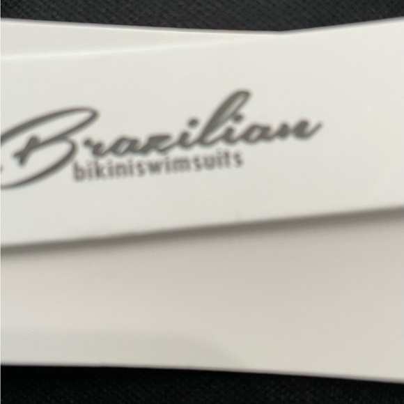 Brazilian women’s one piece black swimsuit size medium. - Picture 3 of 4